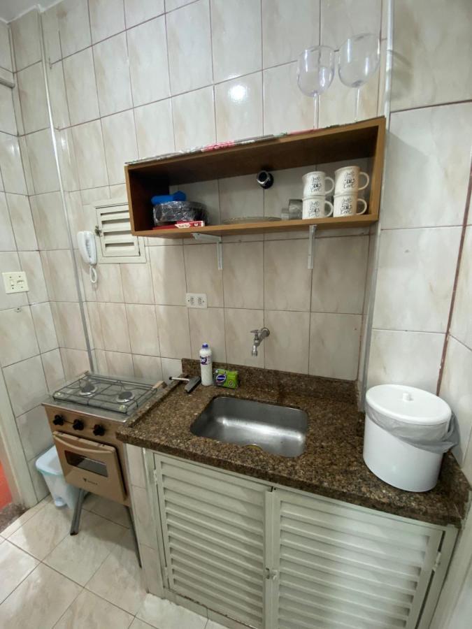 Lindo Kit Na Quadra Da Praia Santos (Sao Paulo) Exterior foto